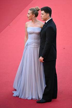 78eme Festival International du Film de Cannes Montée des marches du film Vie Privée 78th International Cannes Film Festival Red carpet for Vie Privée movie 444801 2025 05 20 France Johansson, Scarlett Colin, Jost  Copyright: xSergexArnalx xStarfacex STAR_444801_030