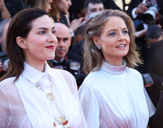 78eme Festival International du Film de Cannes Montée des marches du film Vie Privée 78th Cannes Film Festival Red carpet of the film Vie privee Rebecca Zlotowski and Jodie Foster 444802 2025 05 20 Cannes France  Copyright: xIsabellexVautierx xStarfacex STAR_444802_031