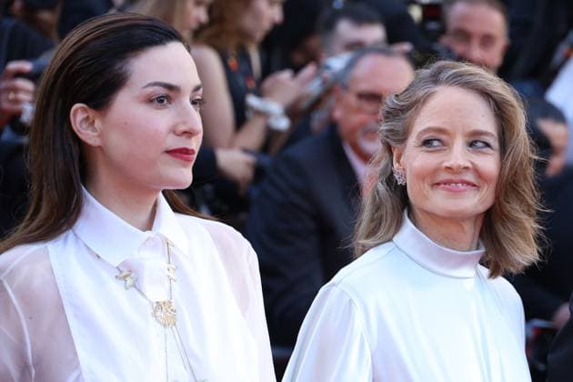 78eme Festival International du Film de Cannes Montée des marches du film Vie Privée 78th Cannes Film Festival Red carpet of the film Vie privee Rebecca Zlotowski and Jodie Foster 444802 2025 05 20 Cannes France  Copyright: xIsabellexVautierx xStarfacex STAR_444802_038