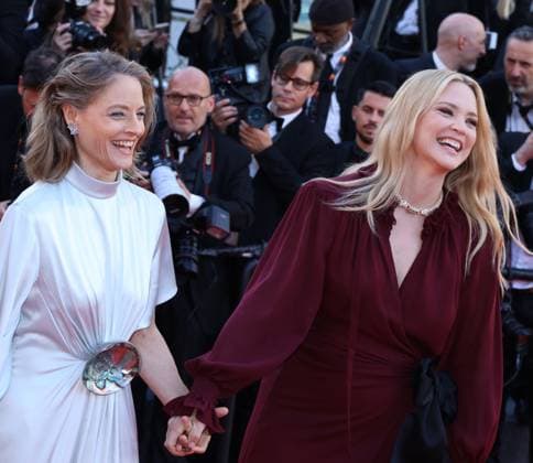 78eme Festival International du Film de Cannes Montée des marches du film Vie Privée 78th Cannes Film Festival Red carpet of the film Vie privee Jodie Foster and Virginie Efira 444802 2025 05 20 Cannes France  Copyright: xIsabellexVautierx xStarfacex STAR_444802_045