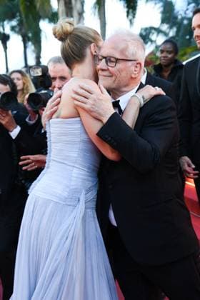 Cannes Vie Privee Premiere AM Scarlett Johansson and Thierry Fremaux attending the Vie Privee Premiere in Cannes, France on May 20, 2025 as part of the 78th Cannes Film Festival. Photo by Aurore Marechal ABACAPRESS.COM Cannes France  Copyright: xMarechalxAurore ABACAx