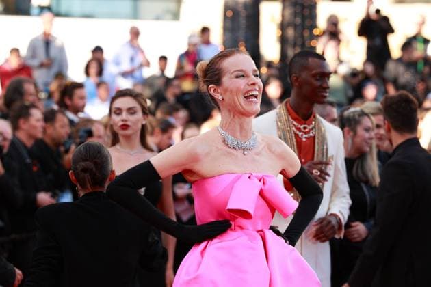 78eme Festival International du Film de Cannes Montée des marches du film Vie Privée 78th International Cannes Film Festival Red carpet for Vie Privée movie 444805 2025 05 20 Gabon Herzigova, Eva  Copyright: xIvankaxVoisinx xStarfacex STAR_444805_009