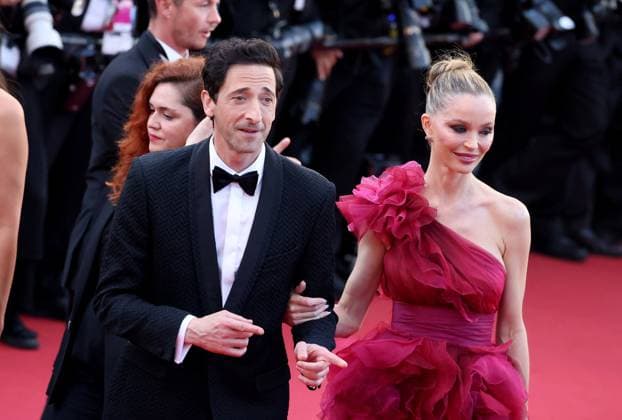 J Montée des marches du film Vie privée lors du 78ème Festival International du Film de Cannes Adrien Brody et sa compagne Georgina Chapman Montée des marches du film Vie privée lors du 78ème Festival International du Film de Cannes, au Palais des Festivals à Cannes Le 20 mai 2025 Jacovides Moreau Bestimage Red carpet for the movie A private life during the 78th Cannes International Film Festival at the Palais des Festivals in Cannes, France On may 20th 2025 Cannes France  Copyright: xJACOVIDES-MOREAUx xBESTIMAGExJACOVIDES-MOREAUx xBESTIMAGEx