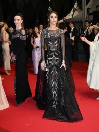 Cannes, 78th Cannes Film Festival 2025 - Evening 8 - Red Carpet of the film Fuori Cannes, 78th Cannes Film Festival 2025 - Evening 8 - Red Carpet of the film Fuori In the photo: guest Cannes Italy  Copyright: xIPA ABACAx