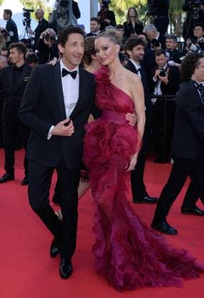 A Private Life Premiere at 78th Festival de Cannes - Cannes, France CANNES, FRANCE. May 20, 2025: Adrien Brody & Georgina Chapman at the premiere for A Private Life at the 78th Festival de Cannes. Picture: Paul Smith Featureflash Cannes France  Copyright: xPaulxSmithx xFeatureflashx