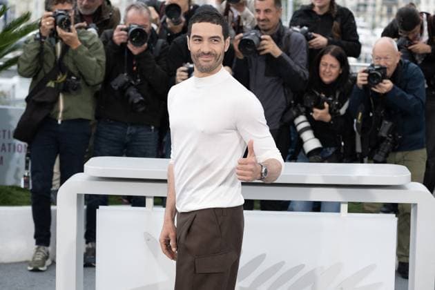 Cannes - Alpha photocall DN Tahar Rahim during the Alpha photocall at the 78th annual Cannes Film Festival at Palais des Festivals on May 20, 2025 in Cannes, France. Photo by David NIVIERE ABACAPRESS.COM CANNES France  Copyright: xNivierexDavid ABACAPRESS.COMx
