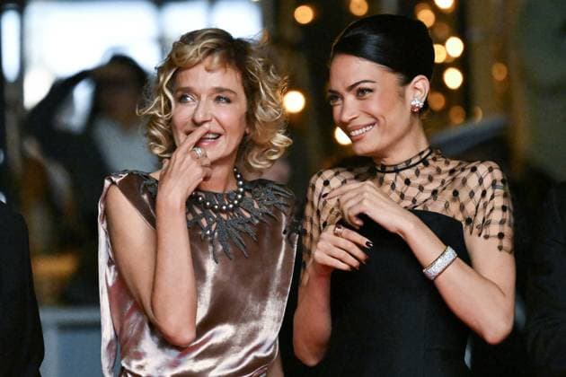 Cannes Fuori Premiere AM Valeria Golino and Elodie Di Patrizi attending the Fuori Premiere in Cannes, France on May 20, 2025 as part of the 78th Cannes Film Festival. Photo by Aurore Marechal ABACAPRESS.COM Cannes France  Copyright: xMarechalxAurore ABACAx