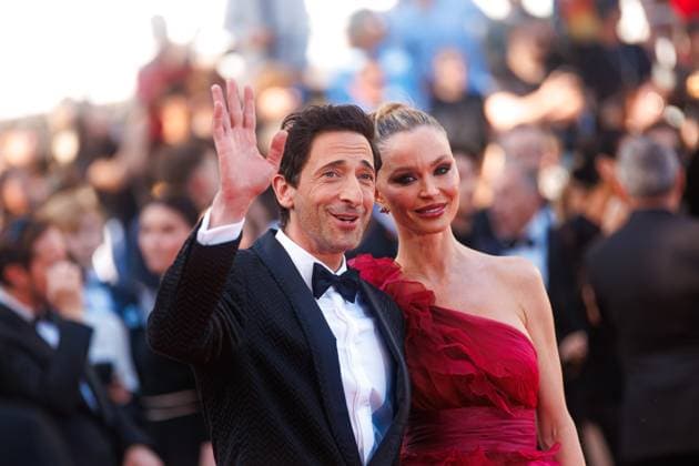 Festival de Cannes Premiere A private Life Adrien Brody and Georgina Chapman at the premiere of the film A private Life during the 78 Cannes Film Festival at the Palais de Festival on 20 05 2025 Copyright: xEventpressxKochanx