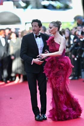 Cannes - Vie Privee Screening Adrien Brody and Georgina Chapman attend the Vie Privée red carpet at the 78th annual Cannes Film Festival at Palais des Festivals on May 20, 2025 in Cannes, France.photo by Franck castel Cannes France  Copyright: xCastelxFranck ABACAx
