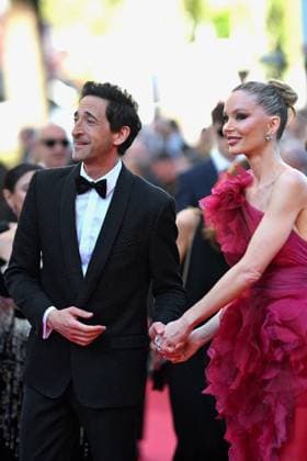 Cannes - Vie Privee Screening Adrien Brody and Georgina Chapman attend the Vie Privée red carpet at the 78th annual Cannes Film Festival at Palais des Festivals on May 20, 2025 in Cannes, France.photo by Franck castel Cannes France  Copyright: xCastelxFranck ABACAx