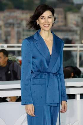 May 20, 2025, Cannes, France: Cherien Dabis poses at the photocall of Eagles of the Republic during the 78th Cannes Film Festival at Palais des Festivals in Cannes, France, on 20 May 2025. Photo: Cannes France - ZUMAm179 20250520_zep_m179_024 Copyright: xAlecxMichaelx