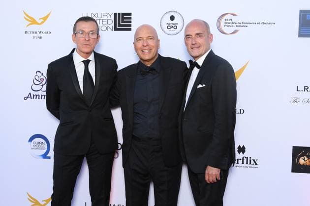 Better World Fund Gala Evening at the Carlton Hotel during the 78th Cannes International Film Festival Manuel Collas de La Roche, guest, Gilles Muzas Better World Fund Gala Evening at the Carlton Hotel during the 78th Cannes International Film Festival on May 20, 2025 Lionel Urman Bestimage Better World Fund Gala Evening at the Carlton Hotel during the 78th Cannes International Film Festival on May 20, 2025 Cannes France  Copyright: xLIONELxURMANxx xBESTIMAGExLIONELxURMANxx xBESTIMAGEx