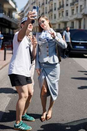 Cannes Barbara Palvin is spotted at Hotel Martinez MP Barbara Palvin is spotted at Hotel Martinez ahead the 78th annual Cannes Film Festival on May 21, 2025 in Cannes, France. Photo by Marco Piovanotto ABACAPRESS.COM  Copyright: xPiovanottoxMarco ABACAx