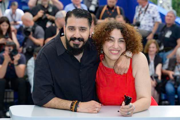 Cannes Aisha can t fly away Photocall NG Sawsan Yusuf and Morad Mustafa attending the ‘Aisha can t fly’ away photocall in Cannes, France, on May 21, 2025, as part of the Cannes Film Festival. Photo by Nicolas Genin ABACAPRESS.COM Cannes France  Copyright: xGeninxNicolas ABACAx