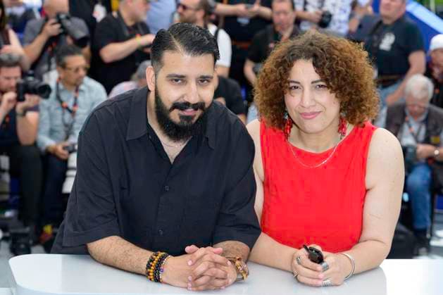 Cannes Aisha can t fly away Photocall NG Sawsan Yusuf and Morad Mustafa attending the ‘Aisha can t fly’ away photocall in Cannes, France, on May 21, 2025, as part of the Cannes Film Festival. Photo by Nicolas Genin ABACAPRESS.COM Cannes France  Copyright: xGeninxNicolas ABACAx