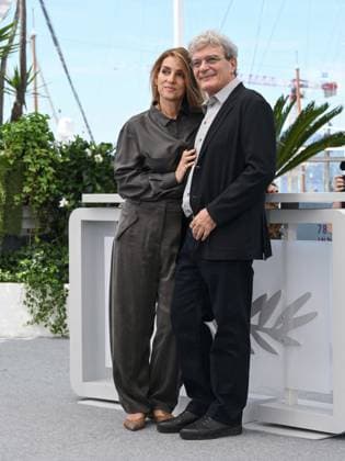 Cannes, Italy: Cannes, 78th Cannes Film Festival 2025 - day 9 - Photocall of the film Fuori In the photo: Ippolita by Majo Mario Martone Cannes Italy  - ZUMAp169 20250521_zea_p169_304 Copyright: xSimonexComix