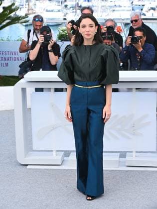 Cannes, France: Cannes, 78th Cannes Film Festival 2025 - Day 8, Phocall of the film Fuori. In the photo Matilda De Angelis Cannes  - ZUMAp169 20250521_zea_p169_329 Copyright: xAlbertoxTerenghix