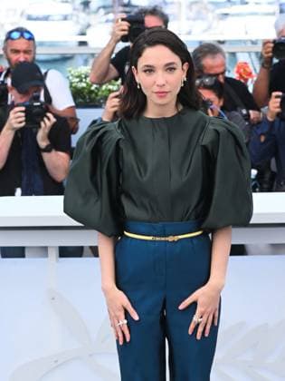 Cannes, France: Cannes, 78th Cannes Film Festival 2025 - Day 8, Phocall of the film Fuori. In the photo Matilda De Angelis Cannes  - ZUMAp169 20250521_zea_p169_333 Copyright: xAlbertoxTerenghix