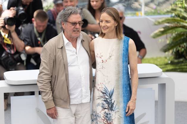 78. Internationalen Filmfestspiele von Cannes 2025 Cannes, Frankreich - 21.5.2024: Daniel Auteuil und Jodie Foster während des Photocalls zu - Vie Privee (A Private Life) - während der 78. Internationalen Filmfestspiele von Cannes. Die 78. Internationalen Filmfestspiele von Cannes finden vom 13. bis 24. Mai 2025 statt. Provence-Alpes-Cote d Azur