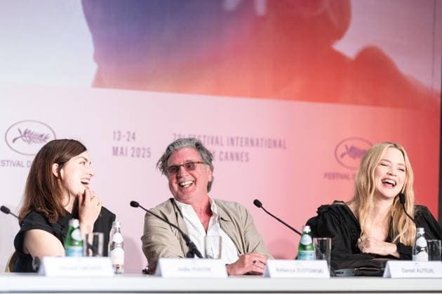 78eme Festival International du Film de Cannes Photocall du film Vie Prive 78th International Cannes Film Festival press junket of Vie Prive movie 444849 2025 05 21 France Zlotowski, Rebecca Auteuil, Daniel Efira, Virginie  Copyright: xEstellexCarlierx xStarfacex STAR_444849_007