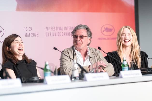 78eme Festival International du Film de Cannes Photocall du film Vie Prive 78th International Cannes Film Festival press junket of Vie Prive movie 444849 2025 05 21 France Zlotowski, Rebecca Auteuil, Daniel Efira, Virginie  Copyright: xEstellexCarlierx xStarfacex STAR_444849_020