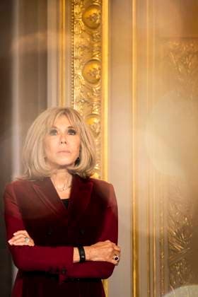 Non Au Harcelement Awards Ceremony - Paris Brigitte Macron attends the No to Bullying award ceremony at the Elysee Palace in Paris, France, 21 May 2025. France s Ministry of National Education organizes each year the Non au harcelement (No to Bullying) contest in schools to raise awareness and promote values such as kindness and inclusion. Photo by Eliot Blondet ABACAPRESS.COM Paris France France  Copyright: xBlondetxEliot ABACAx