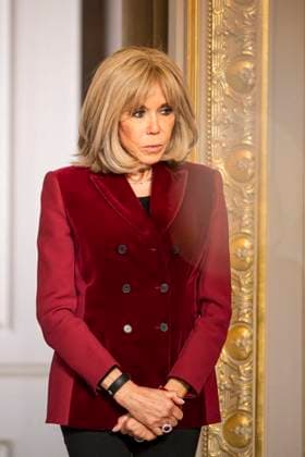 Non Au Harcelement Awards Ceremony - Paris Brigitte Macron attends the No to Bullying award ceremony at the Elysee Palace in Paris, France, 21 May 2025. France s Ministry of National Education organizes each year the Non au harcelement (No to Bullying) contest in schools to raise awareness and promote values such as kindness and inclusion. Photo by Eliot Blondet ABACAPRESS.COM Paris France France  Copyright: xBlondetxEliot ABACAx