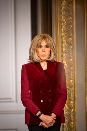 Non Au Harcelement Awards Ceremony - Paris Brigitte Macron attends the No to Bullying award ceremony at the Elysee Palace in Paris, France, 21 May 2025. France s Ministry of National Education organizes each year the Non au harcelement (No to Bullying) contest in schools to raise awareness and promote values such as kindness and inclusion. Photo by Eliot Blondet ABACAPRESS.COM Paris France France  Copyright: xBlondetxEliot ABACAx