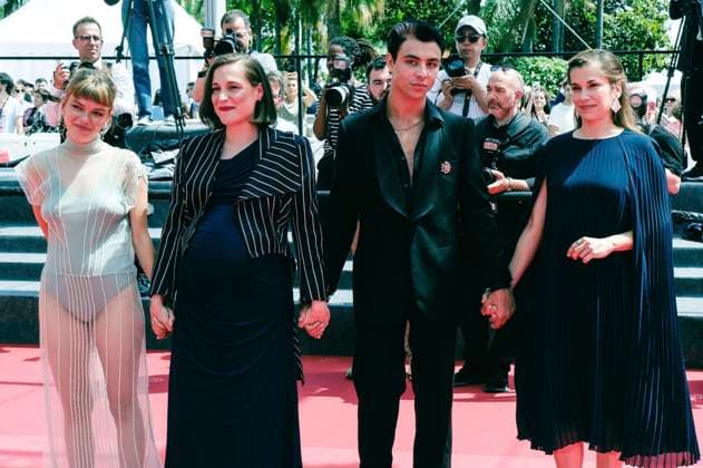 Llucia Garcia, Carla Simon, Mitch Martin and Maria Zamora at the premiere of the feature film Romeriua at the Festival de Cannes 2025 78 Cannes International Film Festival at the Palais des Festivals Cannes, 21 05 2025 Foto:xD.xBedrosianx xFuturexImagex romaria_5503