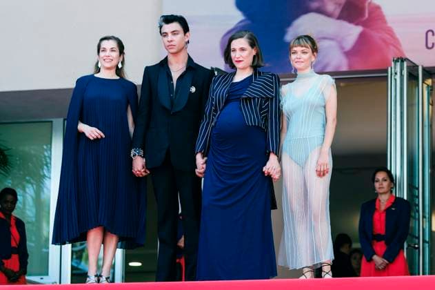 Maria Zamora, Mitch Martin, Carla Simon and Llucia Garcia at the premiere of the feature film Romeriua at the Festival de Cannes 2025 78 Cannes International Film Festival at the Palais des Festivals Cannes, 21 05 2025 Foto:xD.xBedrosianx xFuturexImagex romaria_5513