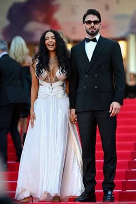 Cannes - Nabilla Vergara At The History Of Sound Red Carpet Nabilla Vergara and Thomas Vergara attends the The History Of Sound red carpet at the 78th annual Cannes Film Festival at Palais des Festivals on May 21, 2025 in Cannes, France. Photo by Franck Castel ABACAPRESS.COM Cannes France  Copyright: xCastelxFranck ABACAx