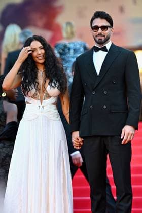 Cannes - Nabilla Vergara At The History Of Sound Red Carpet Nabilla Vergara and Thomas Vergara attends the The History Of Sound red carpet at the 78th annual Cannes Film Festival at Palais des Festivals on May 21, 2025 in Cannes, France. Photo by Franck Castel ABACAPRESS.COM Cannes France  Copyright: xCastelxFranck ABACAx