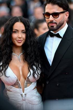 Cannes - Nabilla Vergara At The History Of Sound Red Carpet Nabilla Vergara and Thomas Vergara attends the The History Of Sound red carpet at the 78th annual Cannes Film Festival at Palais des Festivals on May 21, 2025 in Cannes, France. Photo by Franck Castel ABACAPRESS.COM Cannes France  Copyright: xCastelxFranck ABACAx