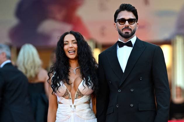 Cannes - Nabilla Vergara At The History Of Sound Red Carpet Nabilla Vergara and Thomas Vergara attends the The History Of Sound red carpet at the 78th annual Cannes Film Festival at Palais des Festivals on May 21, 2025 in Cannes, France. Photo by Franck Castel ABACAPRESS.COM Cannes France  Copyright: xCastelxFranck ABACAx