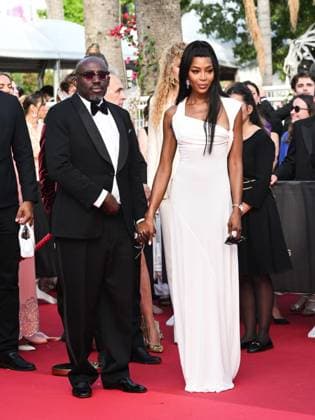 Cannes, France: Cannes, 78th Cannes Film Festival 2025 - Evening 9, Red Carpet of the Film The History of Sound. In the photo Edward Enninful, Naomi Campbell Cannes  - ZUMAp169 20250521_zea_p169_1274 Copyright: xSimonexComix