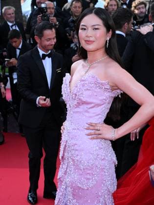 Cannes, France: Cannes, 78th Cannes Film Festival 2025 - Evening 9 - Red Carpet of the film The History of Sound In the photo: Olivia Yang Cannes France  - ZUMAp169 20250521_zea_p169_1229 Copyright: xTerenghi Ipax