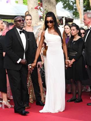 Cannes, France: Cannes, 78th Cannes Film Festival 2025 - Evening 9, Red Carpet of the Film The History of Sound. In the photo Edward Enninful, Naomi Campbell Cannes  - ZUMAp169 20250521_zea_p169_1297 Copyright: xSimonexComix