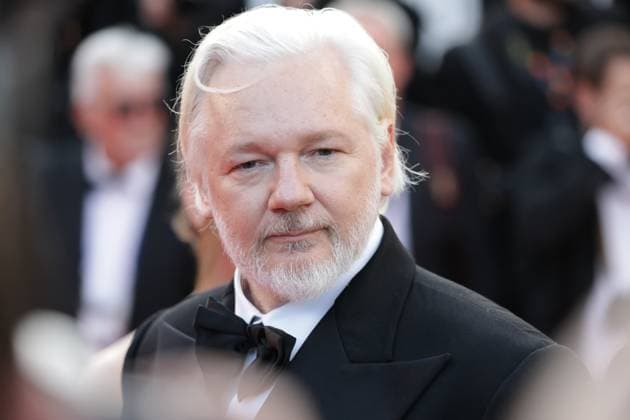 Picture taken on May 21, 2025 Julian Assange on the Red Carpet at the 78 Cannes Film Festival, France for the movie The History Of Sound