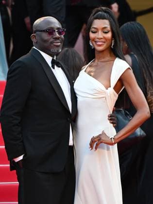 Cannes, Italy: Cannes, 78th Cannes Film Festival 2025 - Evening 9, Red Carpet of the Film The History of Sound In the photo: Edward Enninful and Naomi Campbell Cannes Italy  - ZUMAp169 20250521_zea_p169_1345 Copyright: xManuelexMangiarottix