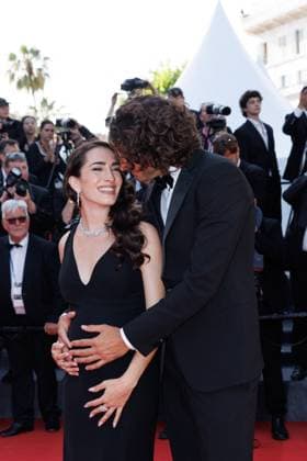 M Montée des marches du film The history of sound lors du 78ème Festival International du Film de Cannes Chiara Bontempi pregnant , Gianmarco Tamberi Montée des marches du film The history of sound lors du 78ème Festival International du Film de Cannes, au Palais des Festivals à Cannes Le 21 mai 2025 Jacovides Moreau Bestimage Red carpet for the movie The history of sound during the 78th Cannes International Film Festival at the Palais des Festivals in Cannes, France On may 21th 2025 Cannes France  Copyright: xJACOVIDES-MOREAUx xBESTIMAGExJACOVIDES-MOREAUx xBESTIMAGEx