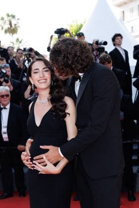 M Montée des marches du film The history of sound lors du 78ème Festival International du Film de Cannes Chiara Bontempi pregnant , Gianmarco Tamberi Montée des marches du film The history of sound lors du 78ème Festival International du Film de Cannes, au Palais des Festivals à Cannes Le 21 mai 2025 Jacovides Moreau Bestimage Red carpet for the movie The history of sound during the 78th Cannes International Film Festival at the Palais des Festivals in Cannes, France On may 21th 2025 Cannes France  Copyright: xJACOVIDES-MOREAUx xBESTIMAGExJACOVIDES-MOREAUx xBESTIMAGEx
