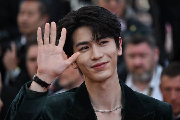 Cannes The History Of Sound Screening JR Zhang Linghe attending the screening of The History Of Sound at 78th Cannes Film Festival in Cannes, France on May, 13, 2025. Photo by Julien Reynaud APS-Medias ABACAPRESS.COM Cannes France  Copyright: xReynaudxJulien APS-Medias ABACAx