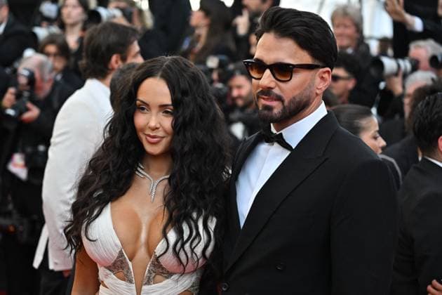 Cannes The History Of Sound Screening JR Nabilla Vergara and Thomas Vergara attending the screening of The History Of Sound at 78th Cannes Film Festival in Cannes, France on May, 13, 2025. Photo by Julien Reynaud APS-Medias ABACAPRESS.COM Cannes France  Copyright: xReynaudxJulien APS-Medias ABACAx