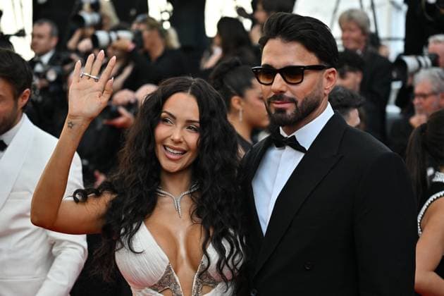 Cannes The History Of Sound Screening JR Nabilla Vergara and Thomas Vergara attending the screening of The History Of Sound at 78th Cannes Film Festival in Cannes, France on May, 13, 2025. Photo by Julien Reynaud APS-Medias ABACAPRESS.COM Cannes France  Copyright: xReynaudxJulien APS-Medias ABACAx
