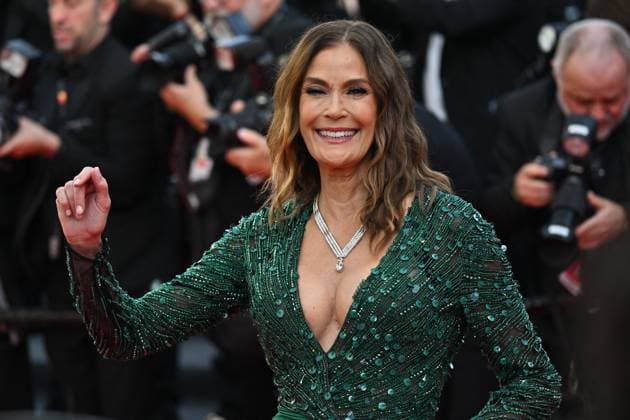 Cannes The History Of Sound Screening JR Teri Hatcher attending the screening of The History Of Sound at 78th Cannes Film Festival in Cannes, France on May, 13, 2025. Photo by Julien Reynaud APS-Medias ABACAPRESS.COM Cannes France  Copyright: xReynaudxJulien APS-Medias ABACAx
