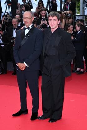 Cannes, France: Cannes, 78th Cannes Film Festival 2025 - Evening 9 - Red Carpet of the film The History of Sound In the photo: Paul Mescal, Oliver Hermanus Cannes France  - ZUMAp169 20250521_zea_p169_1358 Copyright: xTerenghi Ipax