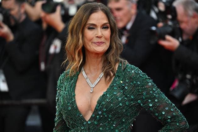 Cannes The History Of Sound Screening JR Teri Hatcher attending the screening of The History Of Sound at 78th Cannes Film Festival in Cannes, France on May, 13, 2025. Photo by Julien Reynaud APS-Medias ABACAPRESS.COM Cannes France  Copyright: xReynaudxJulien APS-Medias ABACAx