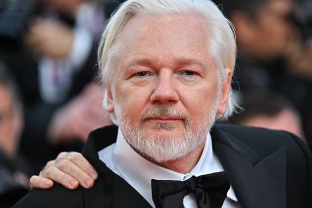Cannes The History Of Sound Screening JR Julian Assange attending the screening of The History Of Sound at 78th Cannes Film Festival in Cannes, France on May, 13, 2025. Photo by Julien Reynaud APS-Medias ABACAPRESS.COM Cannes France  Copyright: xReynaudxJulien APS-Medias ABACAx