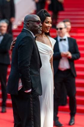 78eme Festival International du Film de Cannes Montée des marches du film The history of sound 78th International Cannes Film Festival Red carpet for The history of sound movie 444874 2025 05 21 Cannes France Campbell, Naomi Enninful, Edward  Copyright: xEstellexCarlierx xStarfacex STAR_444874_055