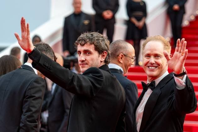 78eme Festival International du Film de Cannes Montée des marches du film The history of sound 78th International Cannes Film Festival Red carpet for The history of sound movie 444874 2025 05 21 Cannes France Mescal, Paul Sbarge, Raphael  Copyright: xEstellexCarlierx xStarfacex STAR_444874_067